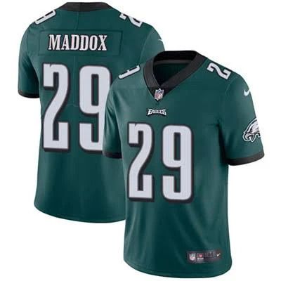 Men Philadelphia Eagles 29 Avonte Maddox Nike Green Vapor Limited NFL Jersey